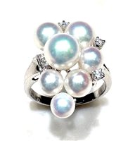 Ringe Dame Collezione Perle in Weißgold Perla HR Sommer 5323